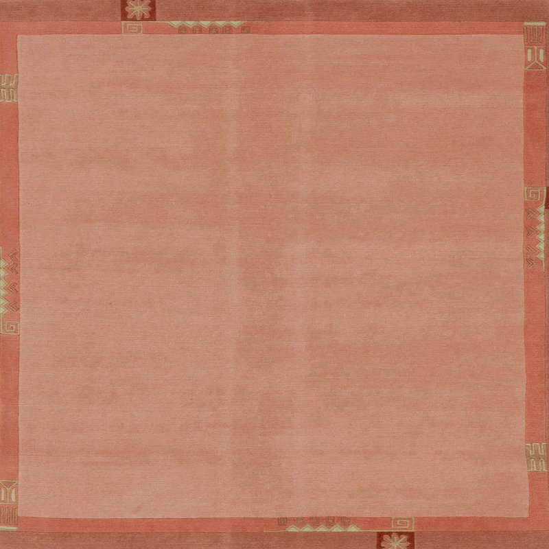 Abstract Indoor Rug, Square 7'