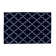 Spiceland Floral Polypropylene Area Rug in Navy