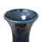 Renick Ceramic Faceted Decorative Teal Vase with Gold Accents-86794765