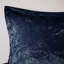 Édredon en velours bleu marine pour très grand / très grand lit - Tissu de luxe, Fer à repasser à vapeur-122457025-122457024