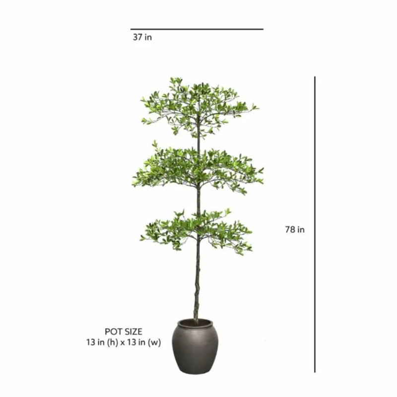 6.5' Artificial Shady Lady Tree