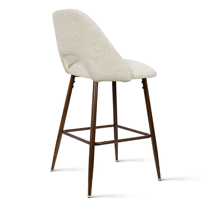 Berneta 26" Upholstered Counter Stools, Set of 2