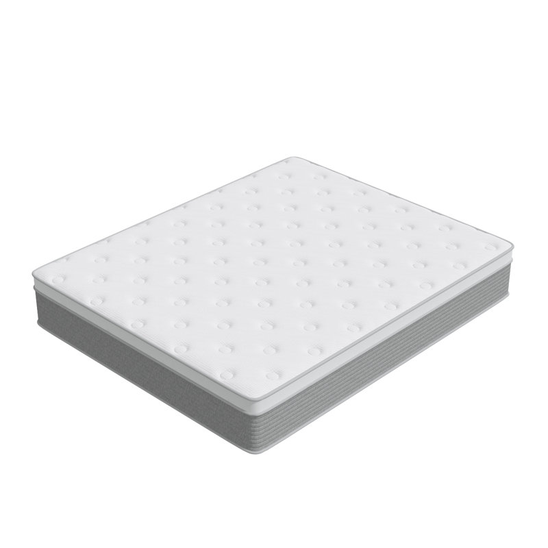 14'' Medium Pocket Spring Hybrid Memory Queen Mattress With Certipur-US Certified Foam,In A Box, 14", Queen
