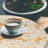 Winston Porter Floral Fitted Round Tablecloth 56"- 60" Diameter Pale Orange and White-2060311094
