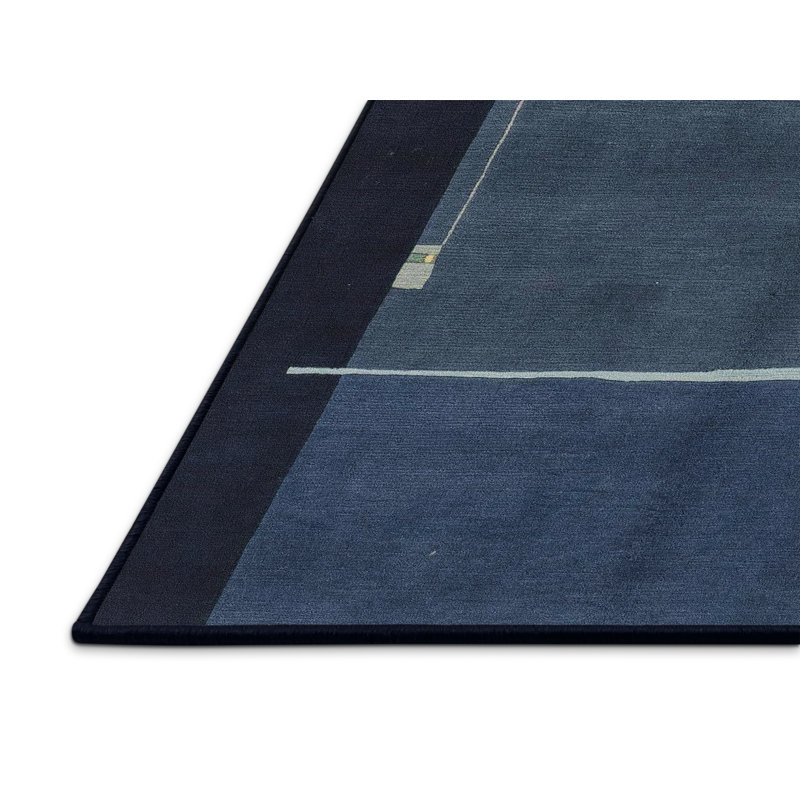 Abstract Indoor Rug, Rectangle 2' x 4'