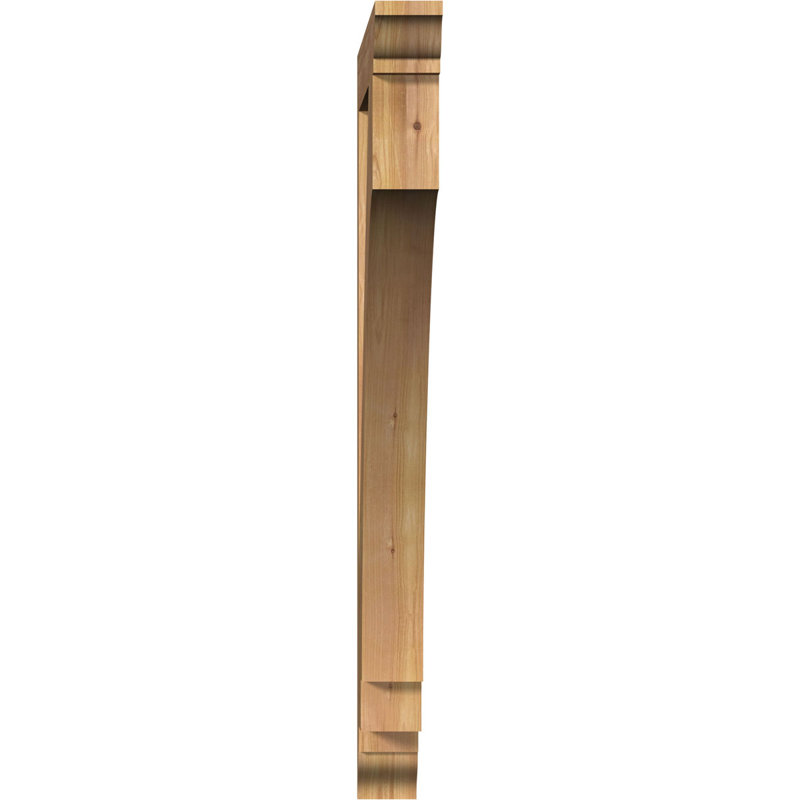 Support impérial traditionnel, H 44 po x l 3,5 po x P 36 po, Cèdre rouge de l'Ouest (lisse)