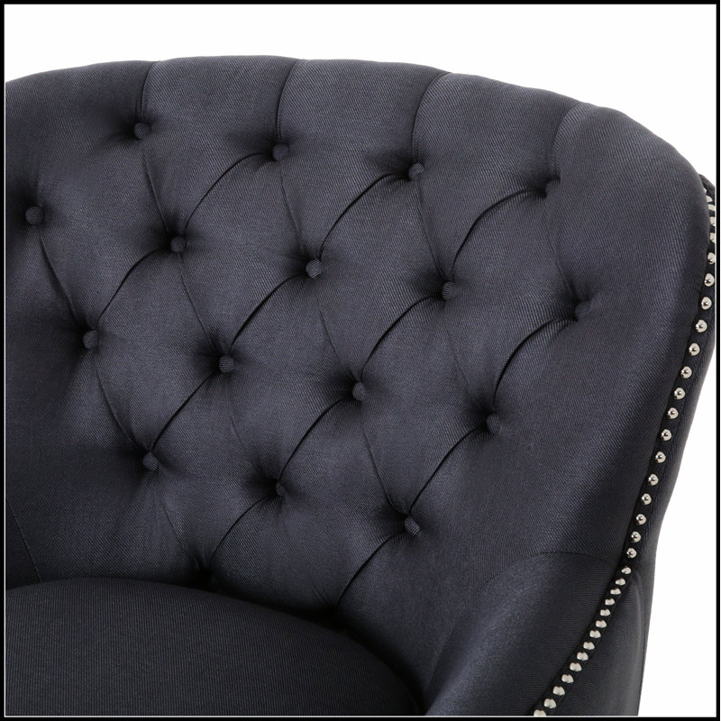 Luxueux fauteuil pivotant au design exquis pour une vie élégante et des sièges confortables