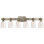 Thomas O'Brien Bryant Six-Light Linear Bath Sconce