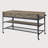 Parmenter Industrial 3-Drawer Rectangular Kitchen Island-20152535