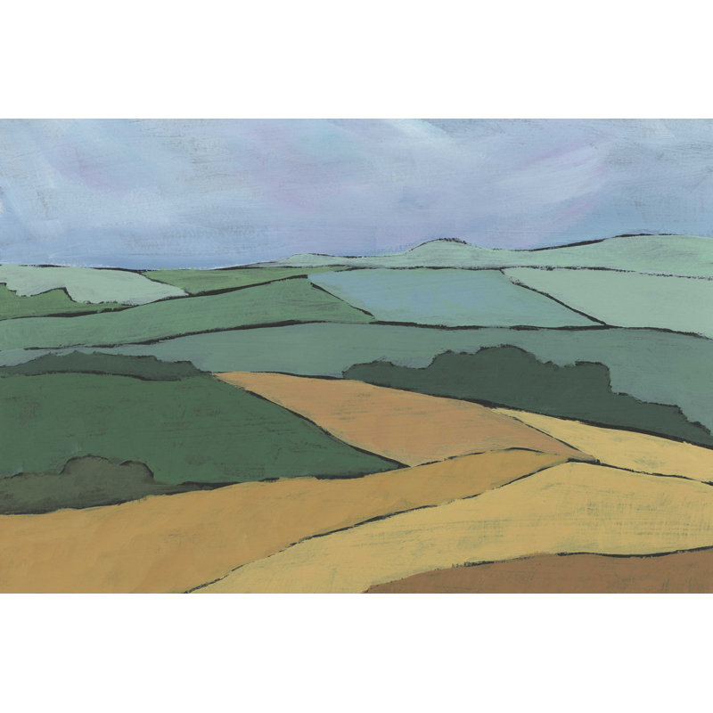 Topographie bloquée II, H 8 po x l 12 po x P 1,25 po