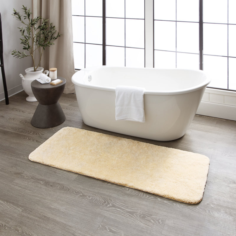 Tapis pour salle de bain Galena, Perle, L 24 po x L 60 po