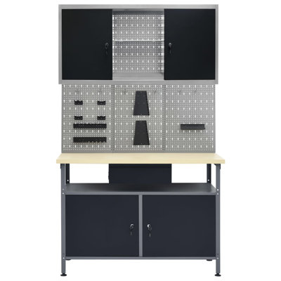 Vargo 304.8 cm W Shelving Unit