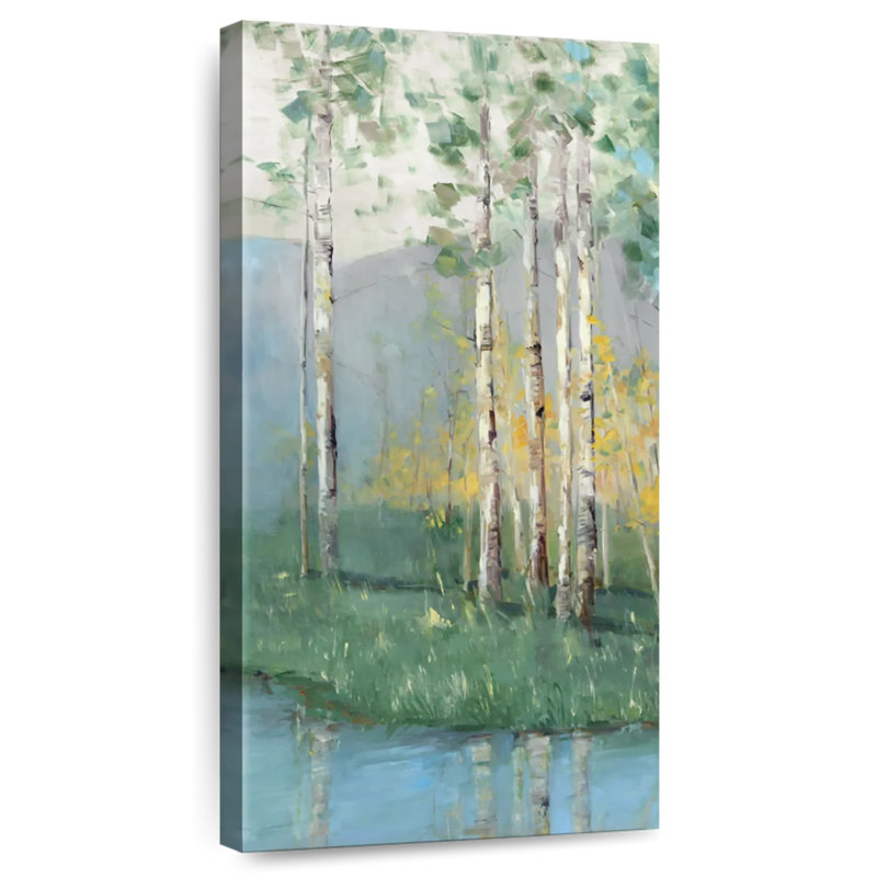 Birch Reflections IV, H 48 po x l 24 po