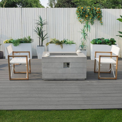 Lindsay Outdoor Seating Group With Firepit