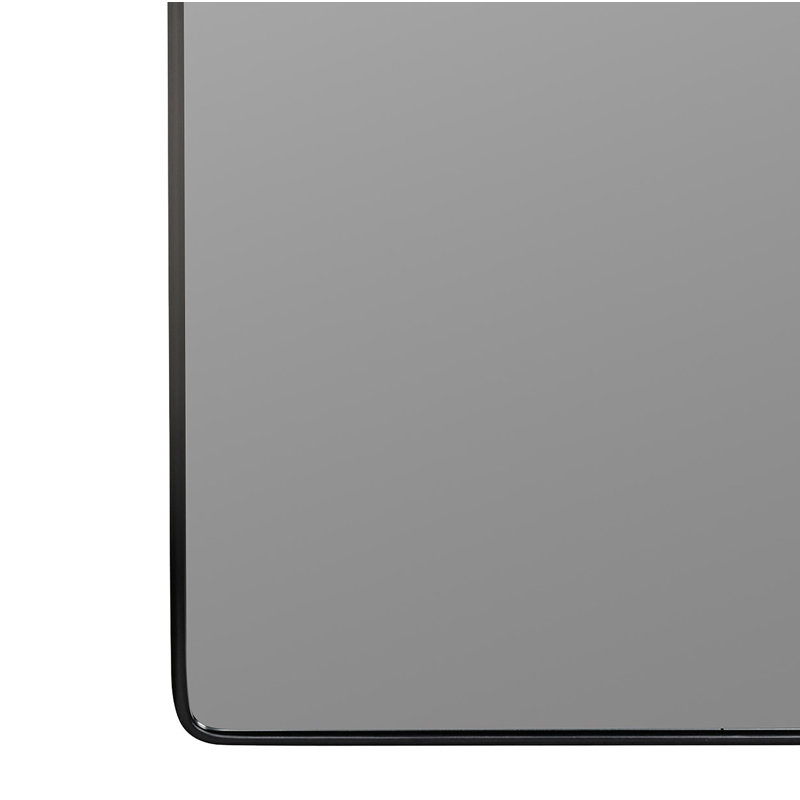 Colca Floor Mirror, Matte Black