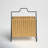 Regenat Free Standing Magazine Rack