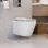 Toilettes suspendues allongées Liberty 1,28 GPF (siège inclus)