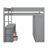 Full Size Loft Bed With Wardrobes And Desk-1603580783-1603580776