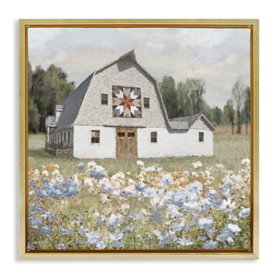  "Meadow View & Barn", art mural encadré par Amber Sterling