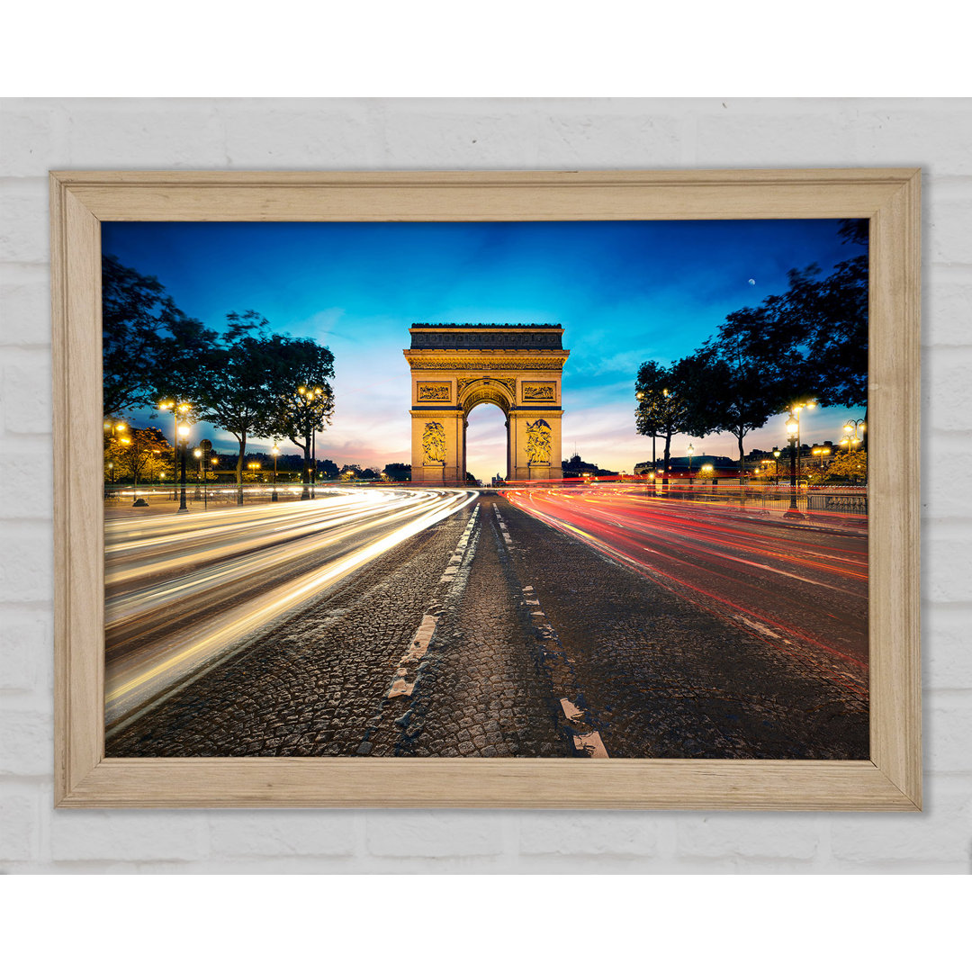 Arc De Triomphe 8 - Einzelner Bilderrahmen Kunstdrucke