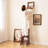 Lark Manor 3-step Folding Step Ladder Chair With Bamboo Frame Convertible Ladder Stool Natural-101945227