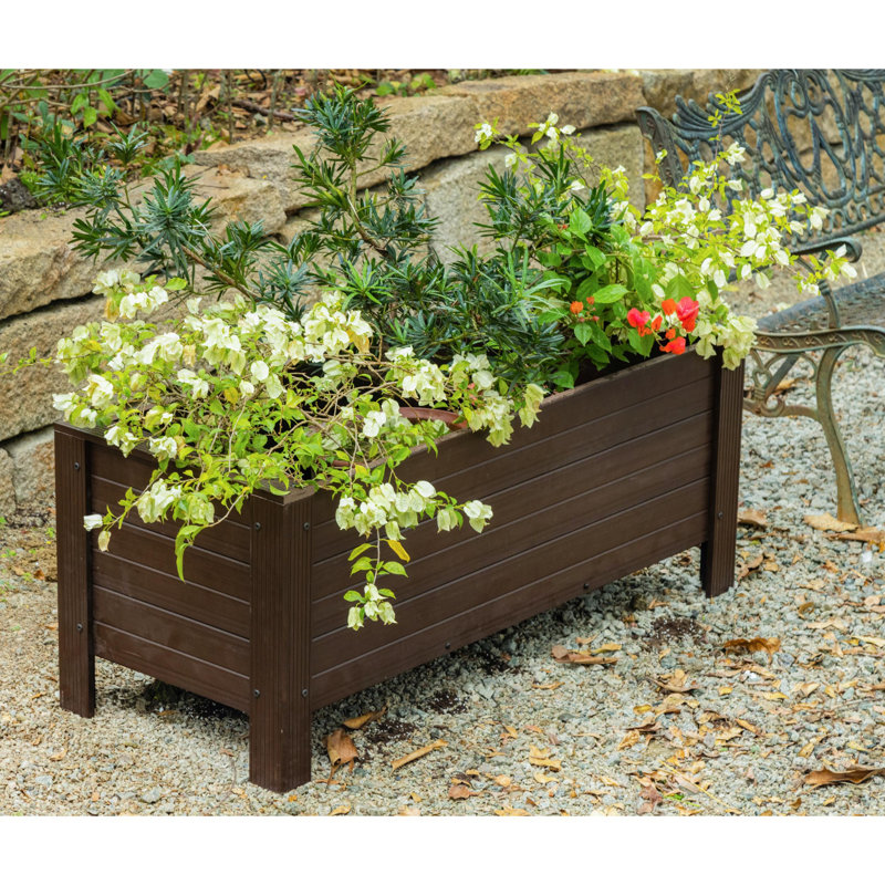 Boîte à fleurs Kuldip, H 19,61 po x l 18,35 po x P 47,87 po