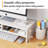 Wood Monitor Riser, 2 Tier Computer Monitor Stand