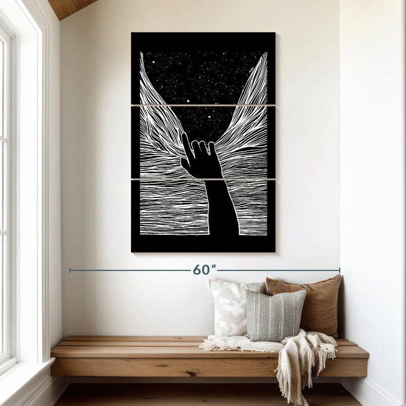 Oberle Through Window Up, 50" H x 32" W