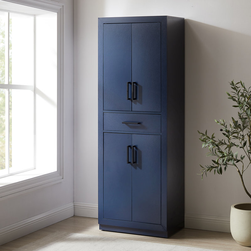 Corrina Kitchen Storage Pantry, Navy