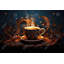 Coffee Trance - Kitchen - encadré blanc