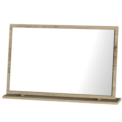 Fully Assembled Rosio Rectangular Dresser Mirror