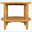 Ensemble de table basse et de table de bout 2 pièces en érable, parfait pour les intérieurs de campagne moderne avec une chaleur intemporelle et polyvalente.