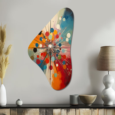 Owen - Abstract Boomerang Shape Irregular Metal Wall Decor