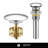 Pop Up Bathroom Sink Drain with Overflow-82633347