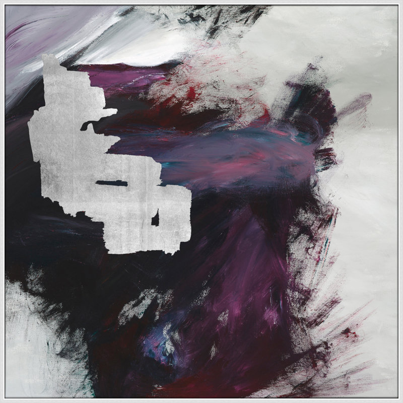 Masque - peinture à cadre flottant sur toile