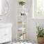 Amaud 30cm W Metal Height -Adjustable Shelving Unit-1300565022