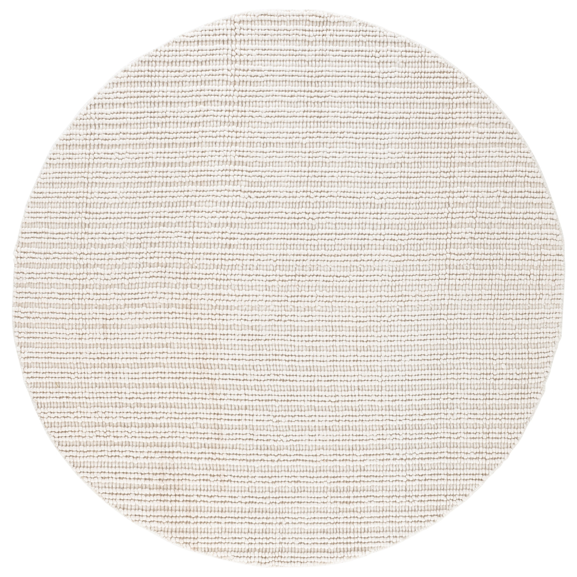 Couture 112 Hand Woven Performance Solid Color Rug, Round 6'