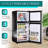Norbi 3.5 Cubic Feet Freestanding Mini Fridge-93625280