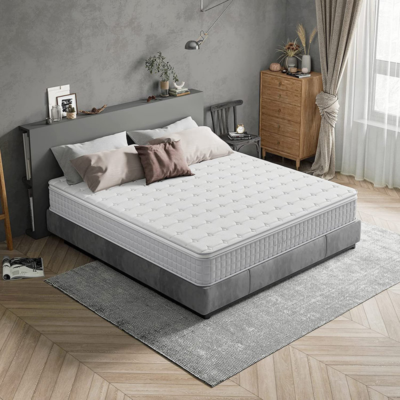 Ajinkya 10 Inch Pocket Innerspring Hybrid Mattress in a Box, Full
