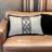 Embroidered Lumbar Pillow Cover