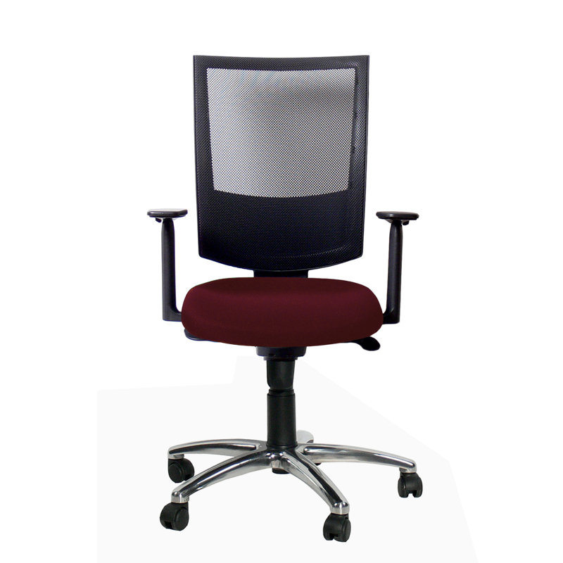 Office Chair, Bordeaux, Height adjustable T-armrest