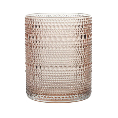Porte-bougie en verre Rhapsody
