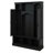 Hall Tree With Bench And Shoe Storage, Hall Tree With Adjustable Shelves, Arched Storage Bench With Cabinets, 7 Hooks-1654547611