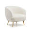 Chaise d'appoint de 29,5 po de large guang