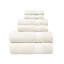 Ensemble de salle de bain en coton modal 6 pièces blanc frais