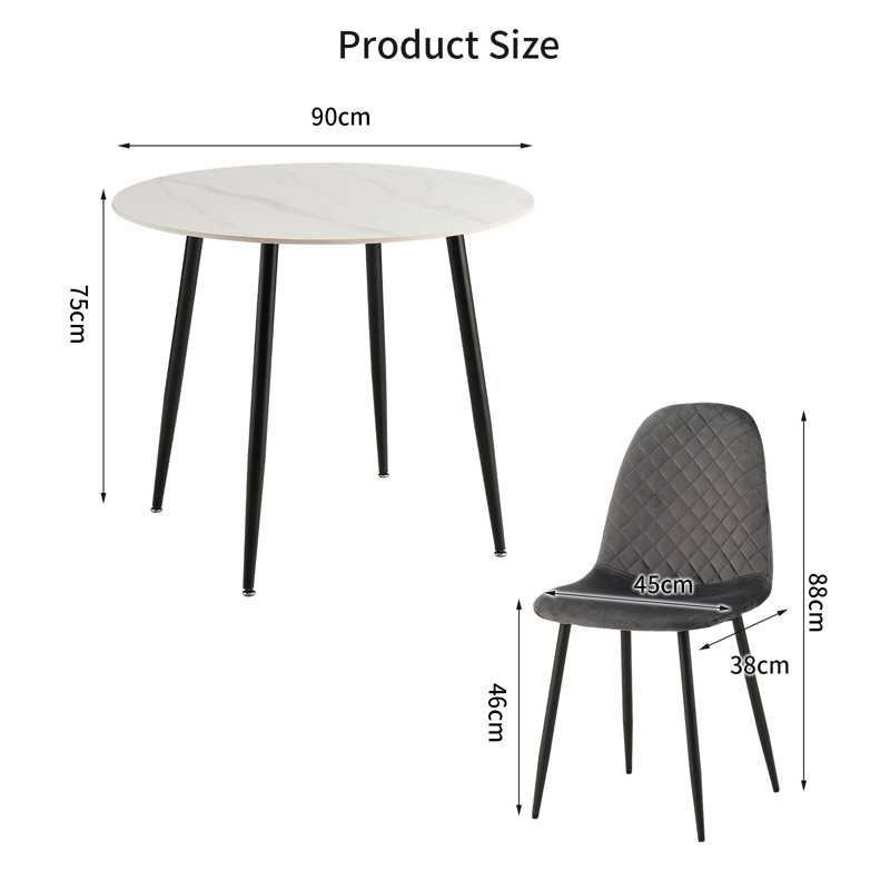 Jacksonwald 4 - Person Dining Set