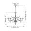 Dedalo 12 - Light Chandelier-27276100