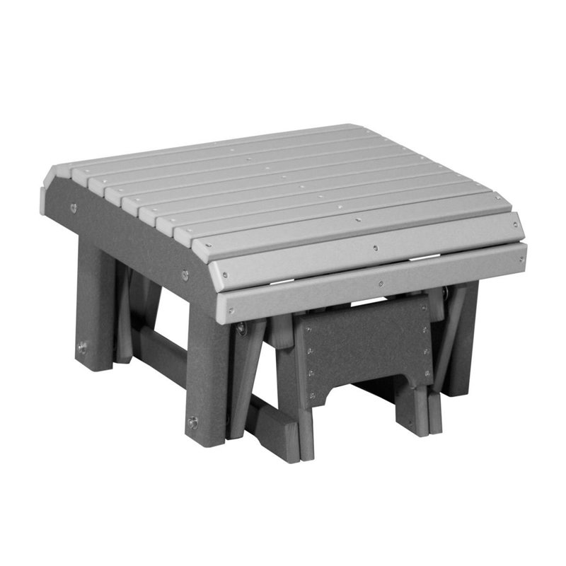 Banc coulissant Muier, Gris colombe / ardoise