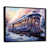 Black Floater Framed