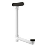 Clearflo Slotted 1.5" Leg Tub Drain with Overflow
